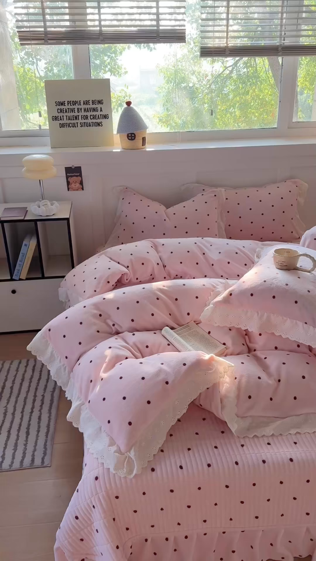 91家纺网 家纺一手货源 找家纺 （总）欧尚 2025新款牛奶绒花边床盖四件套