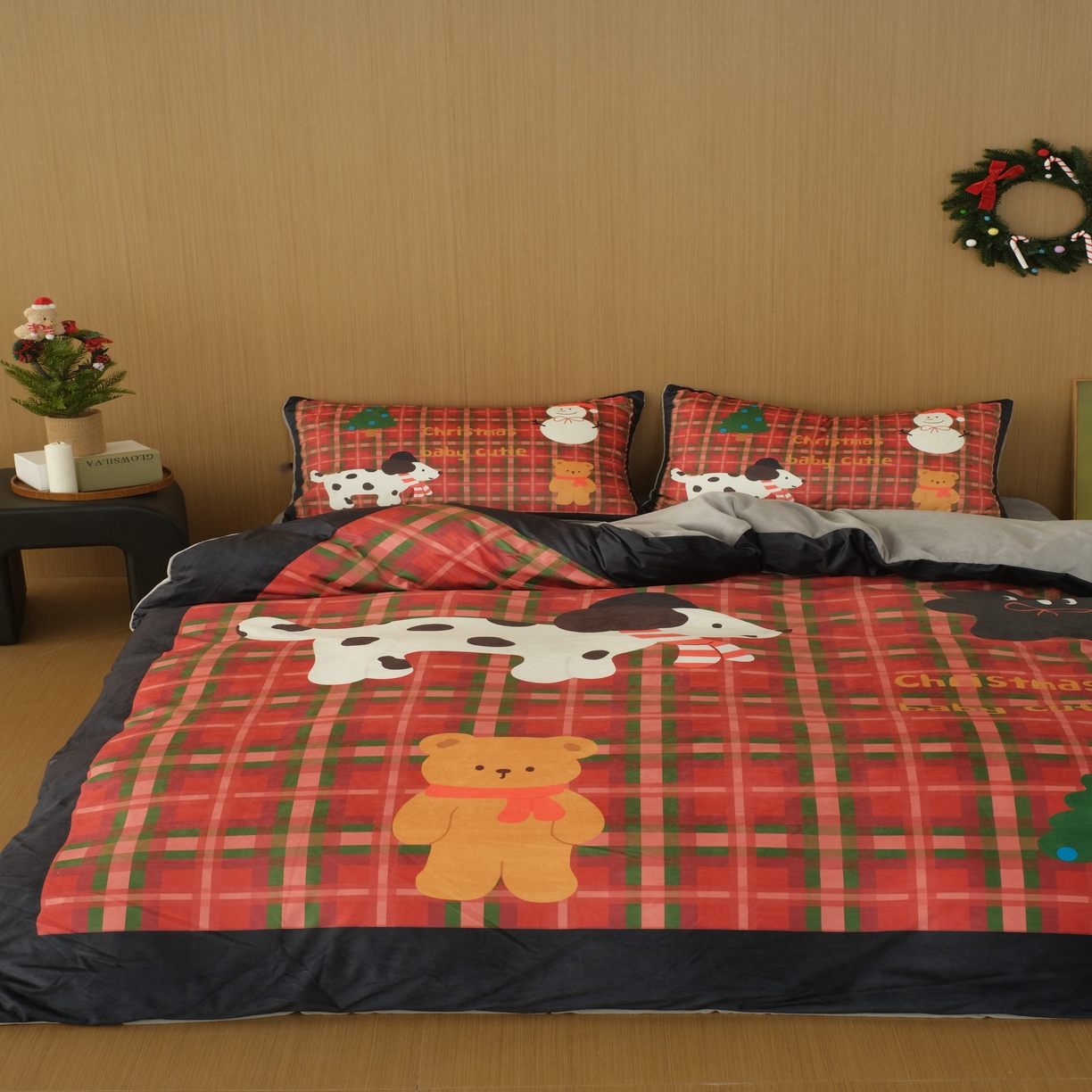 91家纺网 家纺一手货源 找家纺 花沐 2025新款轻奢潮牌亲肤棉纯棉四件套 蓝蝶