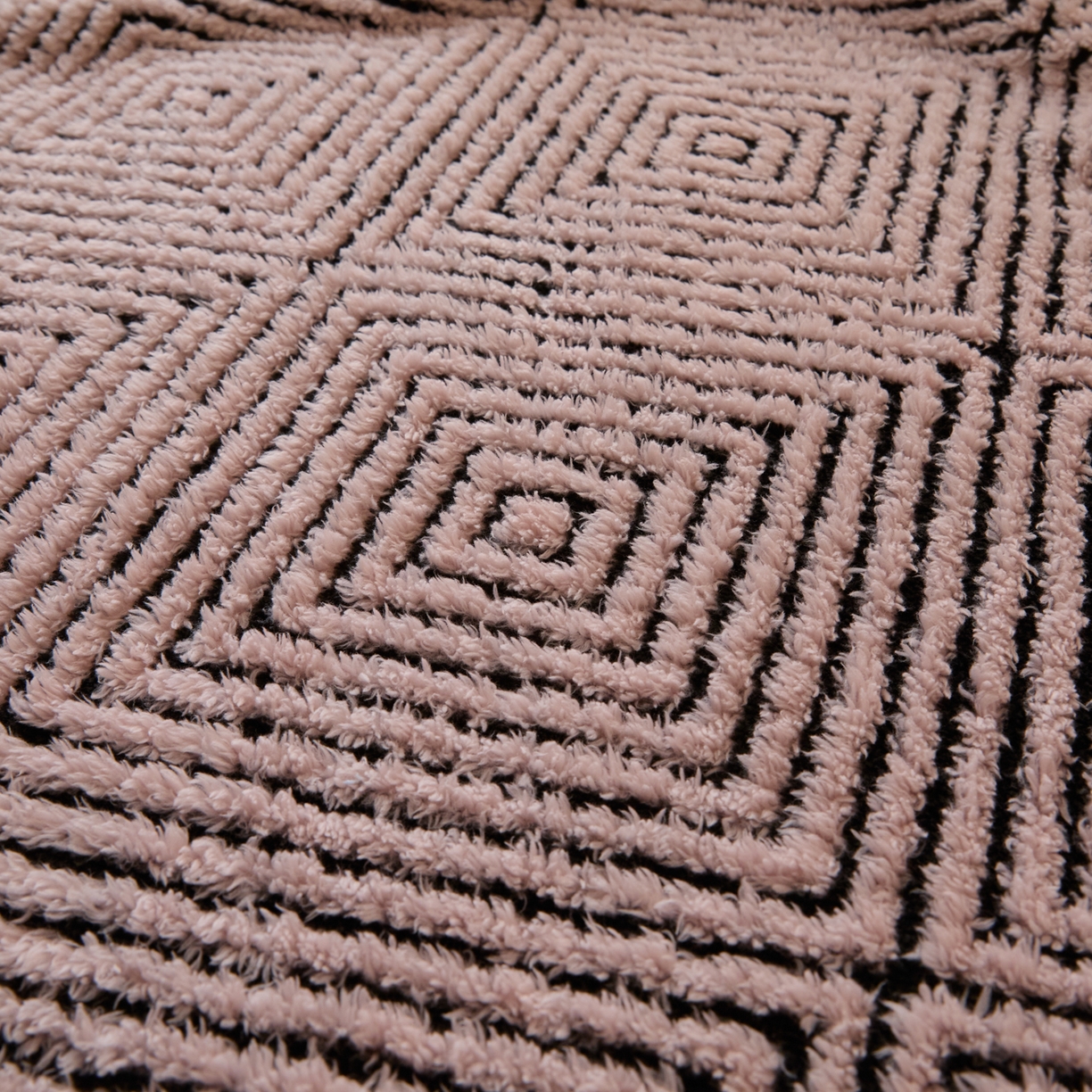 91家纺网 家纺一手货源 找家纺 欧邦 2025新款轻奢暖阳绒提花双面绒单层毯毯子 单层毯-海棠粉