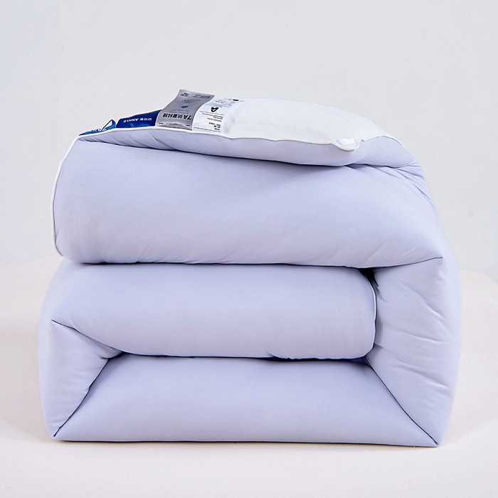 91家纺网 家纺一手货源 找家纺 栩裕纺织 2025新款A类亲肤深睡眠控温抑菌被芯被子被芯春秋被冬被 熏衣紫
