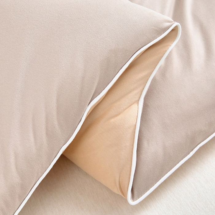 91家纺网 家纺一手货源 找家纺 栩裕纺织 2025新款A类亲肤深睡眠控温抑菌被芯被子被芯春秋被冬被 卡其色