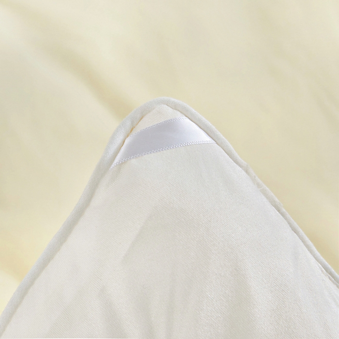 91家纺网 家纺一手货源 找家纺 栩裕纺织 2025新款A类亲肤深睡眠控温抑菌被芯被子被芯春秋被冬被 流苏黄