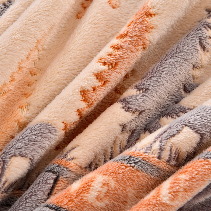 91家纺网 家纺一手货源 找家纺 （总）牵梦萦 2025新款雪花绒小清新印花四件套