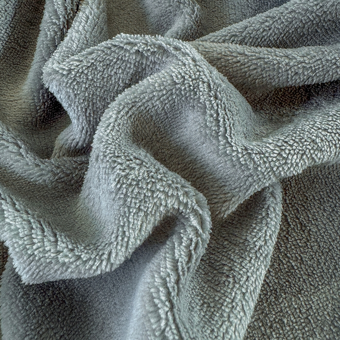 91家纺网 家纺一手货源 找家纺 十一家居 2025新款亲肤舒适高克重恒温亲肤舒适牛奶绒单件床笠单品床笠单床笠系列 印月灰