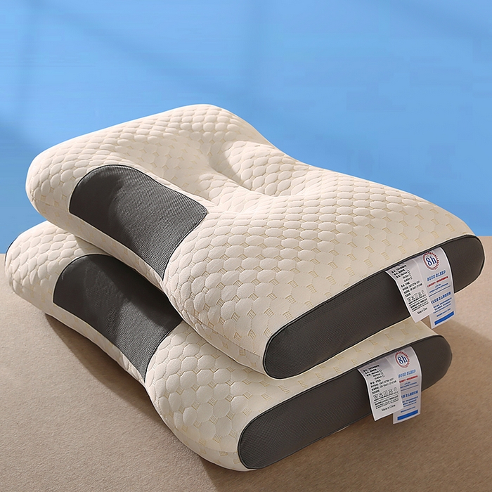 91家纺网 家纺一手货源 找家纺 （总）金牛枕芯 2025新款成人护颈枕水立方针织spa按摩枕枕头枕芯