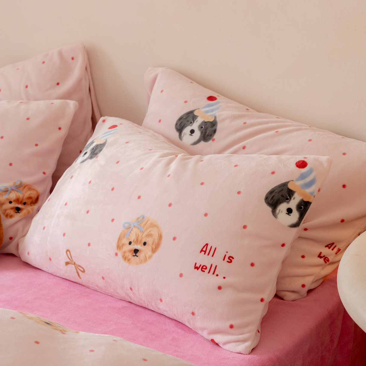 91家纺网 家纺一手货源 找家纺 （总）时光里 2025新款230克印花牛奶绒系列四件套