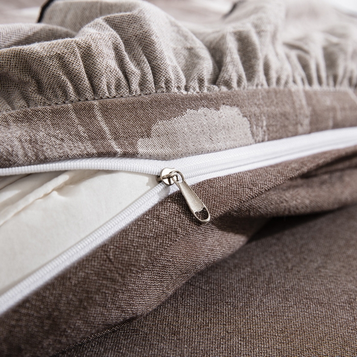 91家纺网 家纺一手货源 找家纺 （总）鲁爱家纺供货 2025新款韩版色织提花四件套