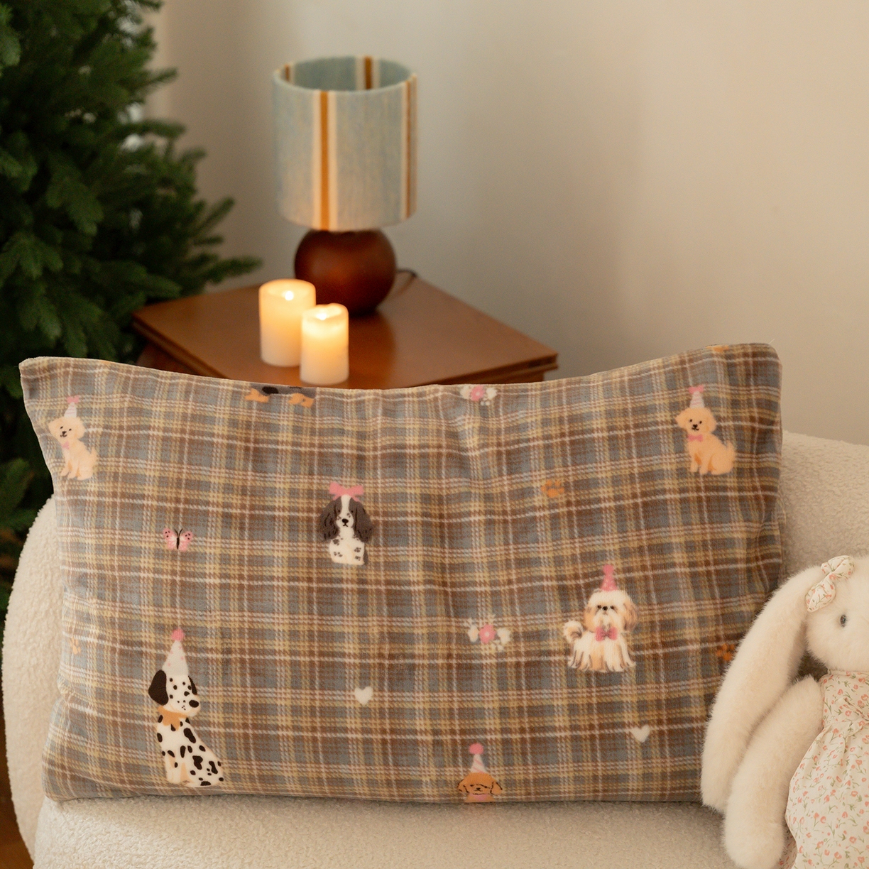 91家纺网 家纺一手货源 找家纺 （总）时光里 2025新款230克印花牛奶绒系列单枕套