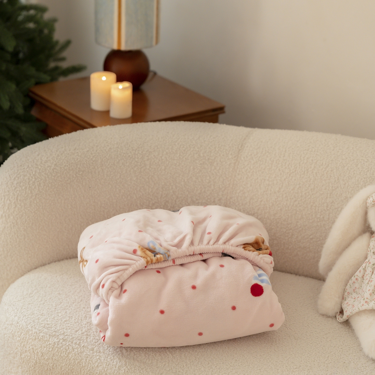 91家纺网 家纺一手货源 找家纺 （总）时光里 2025新款230克印花牛奶绒系列单床笠