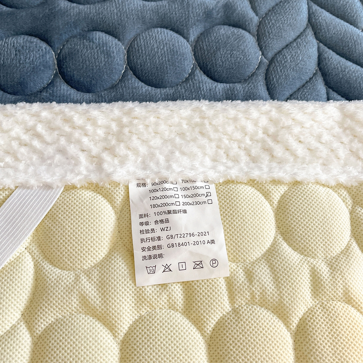 91家纺网 家纺一手货源 找家纺 （总）希廷顿 2025新款加厚水晶绒床护垫