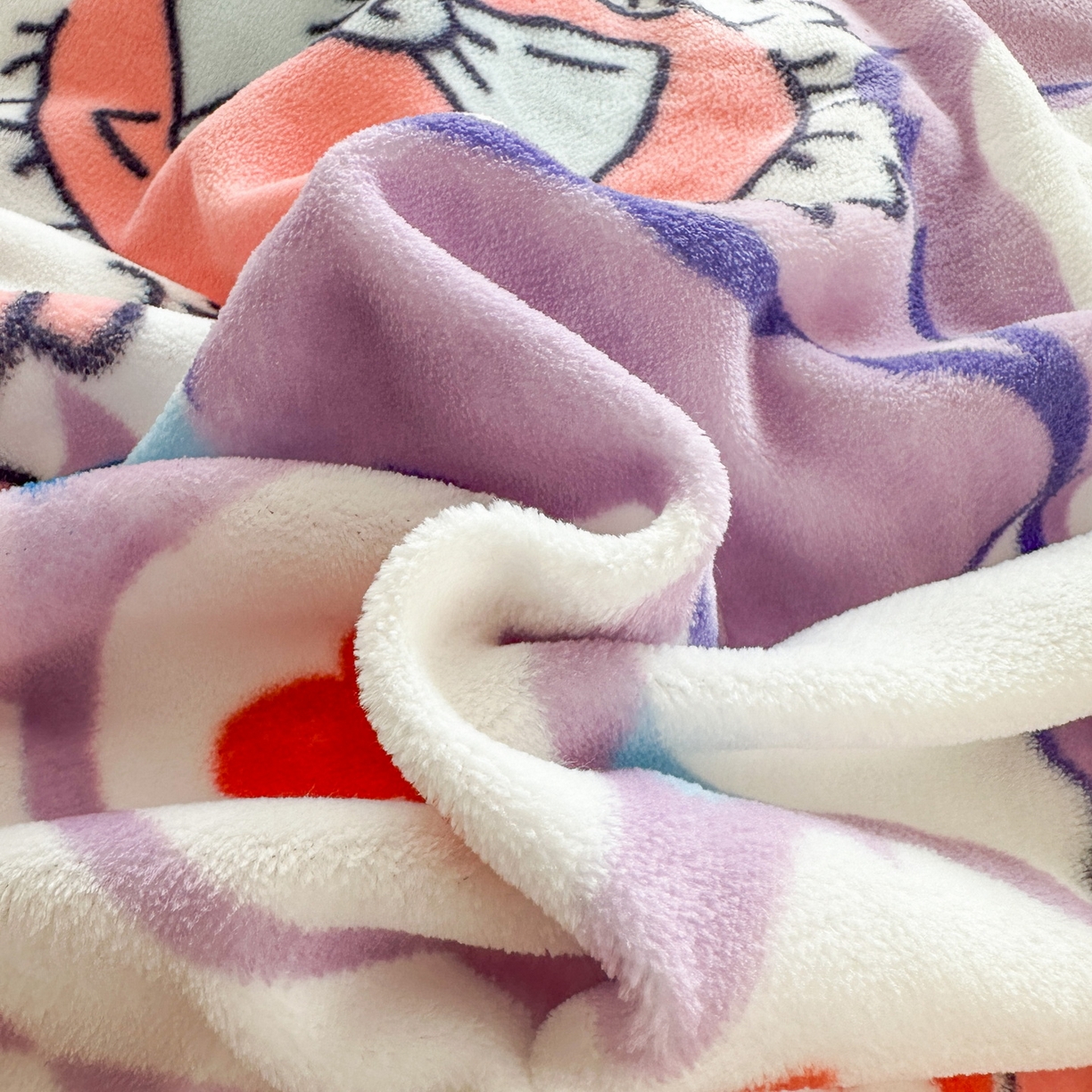 91家纺网 家纺一手货源 找家纺 一电 2025新款双面牛奶绒被套单件150x200儿童加厚法兰珊瑚绒被罩200x230冬季-第三批 小兔子