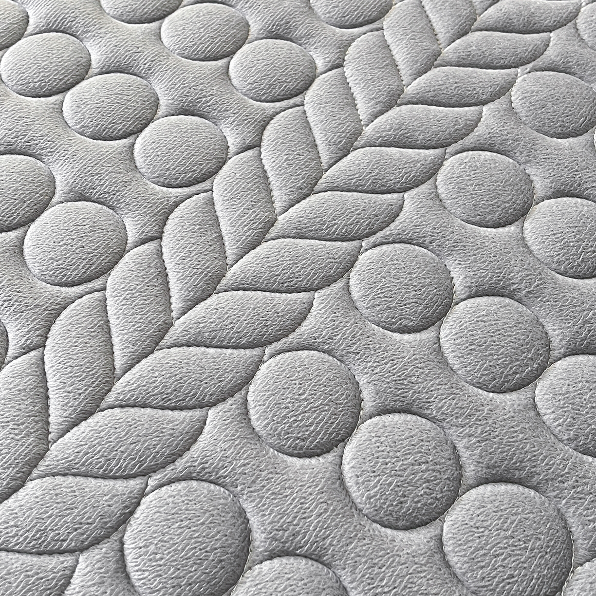 91家纺网 家纺一手货源 找家纺 希廷顿 2025新款速热水晶绒床笠 绅士灰