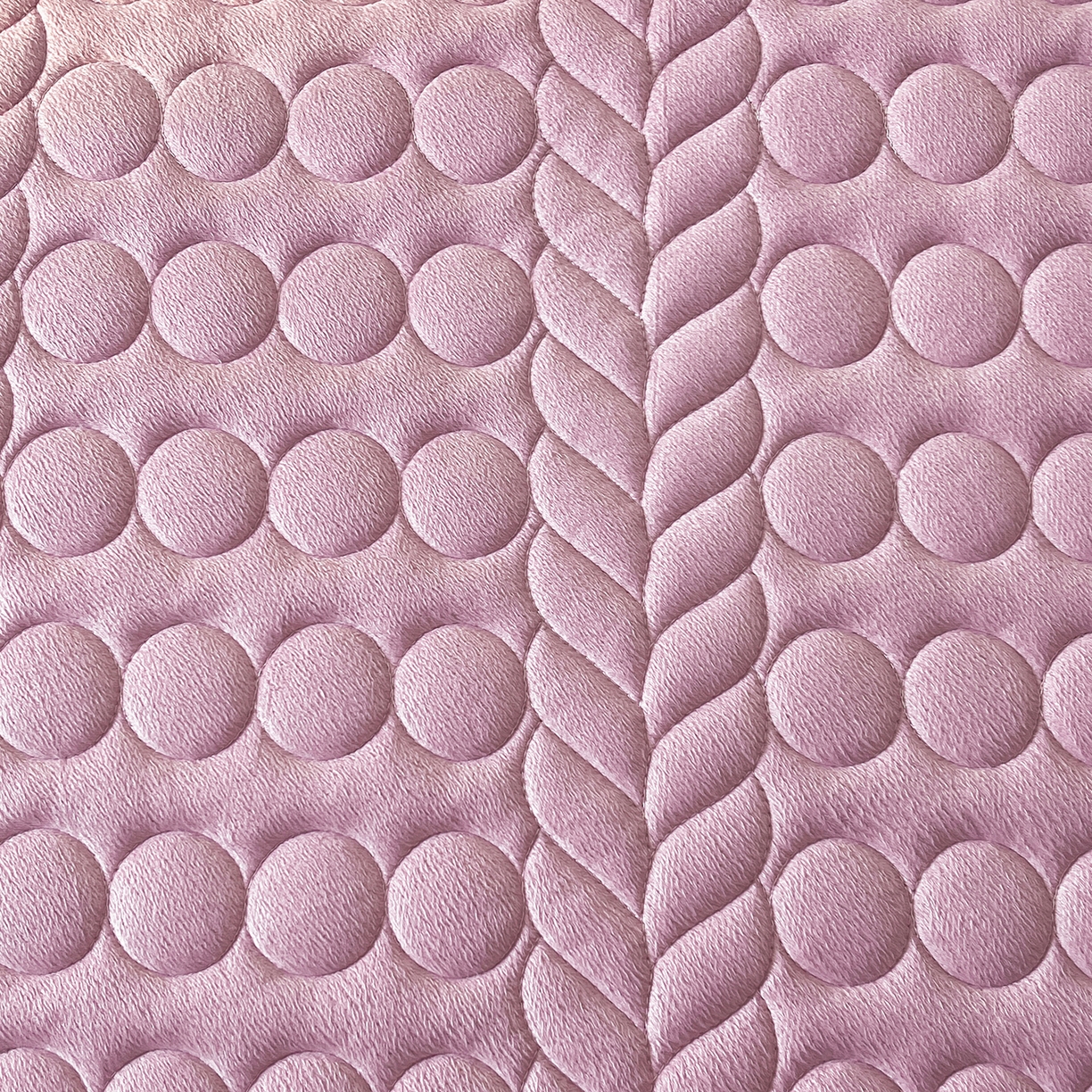 91家纺网 家纺一手货源 找家纺 希廷顿 2025新款速热水晶绒床笠 香芋紫