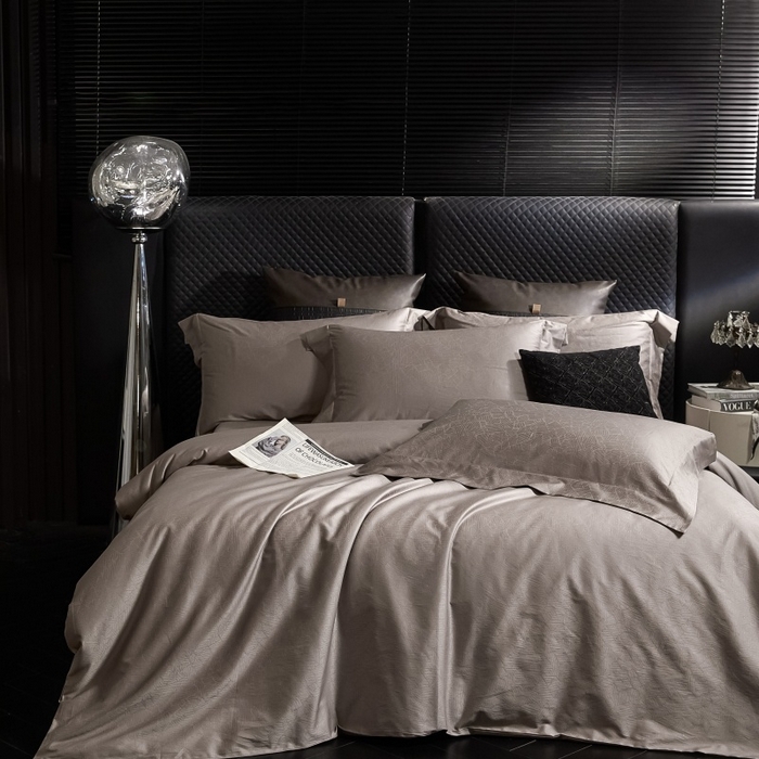 91家纺网 家纺一手货源 找家纺 小丸子家纺（不发货） 2025新款亲肤舒适高端100S长绒棉纯棉银丝提花四件套 一往情深088