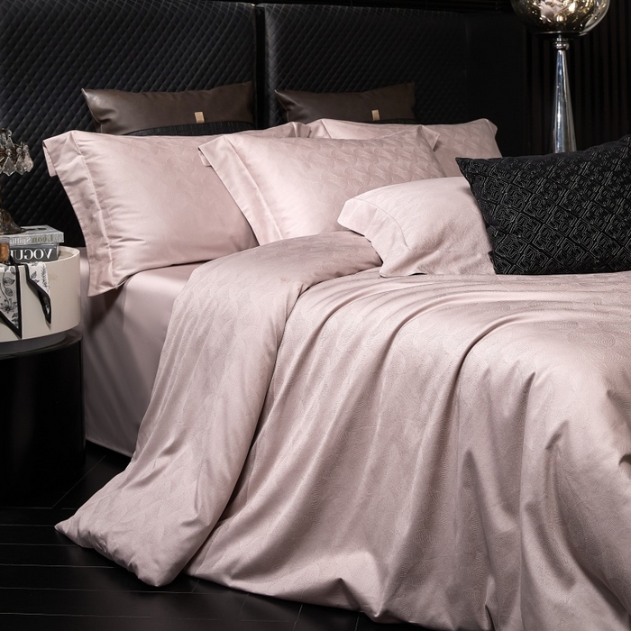 91家纺网 家纺一手货源 找家纺 小丸子家纺（不发货） 2025新款亲肤舒适高端100S长绒棉纯棉银丝提花四件套 寻觅106