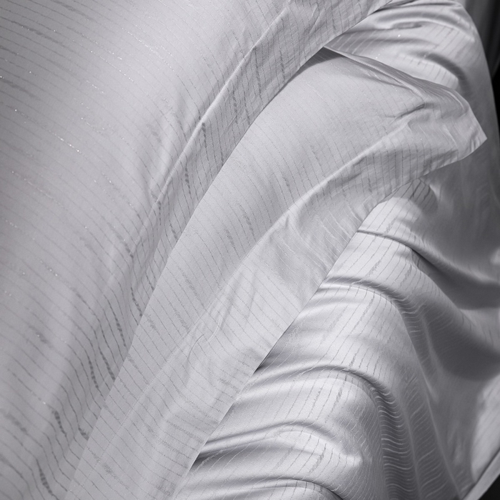 91家纺网 家纺一手货源 找家纺 小丸子家纺（不发货） 2025新款亲肤舒适高端100S长绒棉纯棉银丝提花四件套 简一099