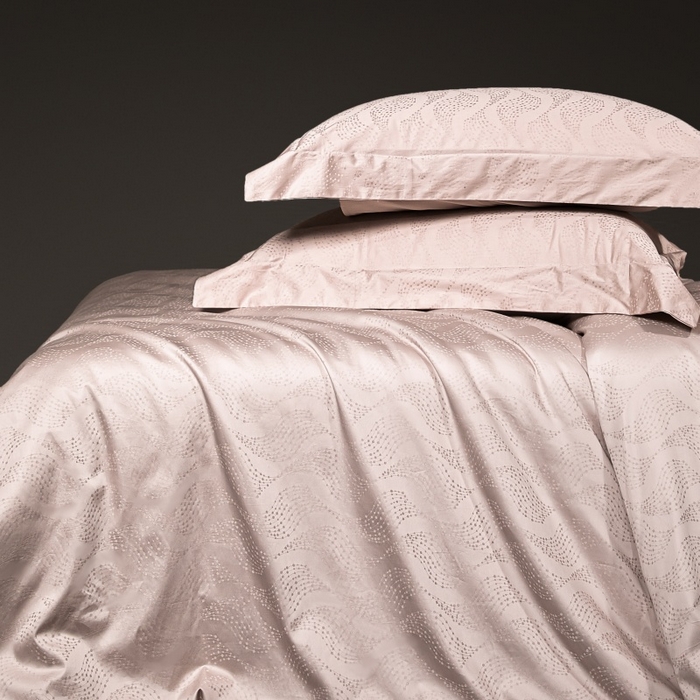 91家纺网 家纺一手货源 找家纺 小丸子家纺（不发货） 2025新款亲肤舒适高端100S长绒棉纯棉银丝提花四件套 星芒107