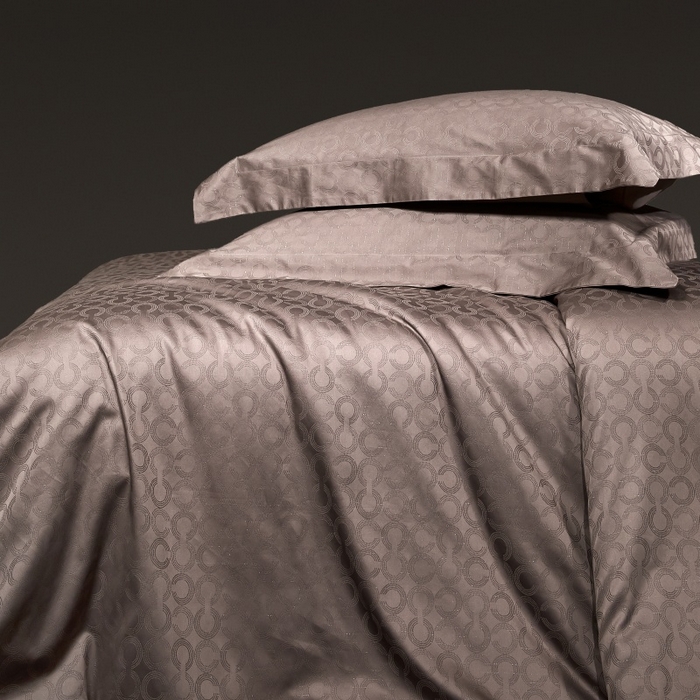 91家纺网 家纺一手货源 找家纺 小丸子家纺（不发货） 2025新款亲肤舒适高端100S长绒棉纯棉银丝提花四件套 麦图089