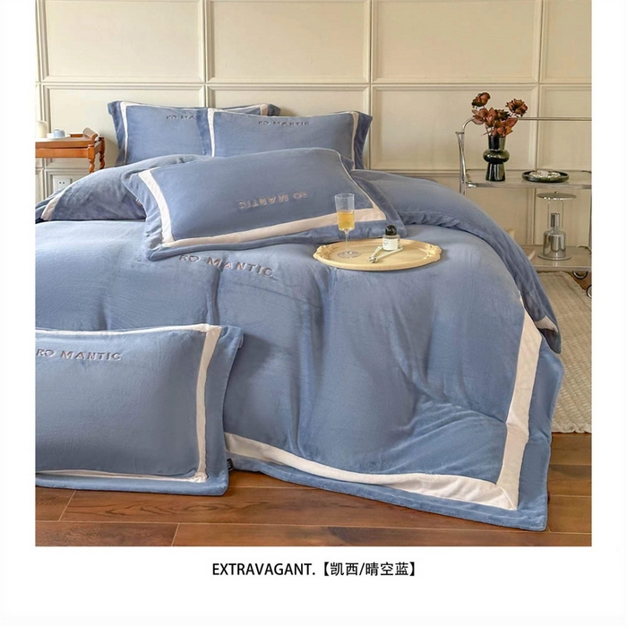 91家纺网 家纺一手货源 找家纺 （总）2025新款蚕丝棉四件套-凯西系列