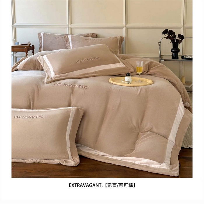 91家纺网 家纺一手货源 找家纺 （总）2025新款蚕丝棉四件套-凯西系列