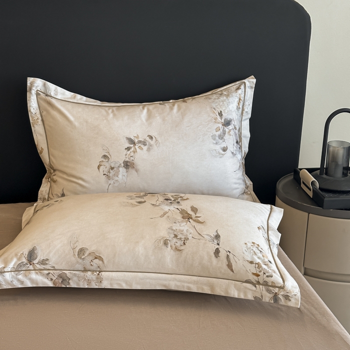 91家纺网 家纺一手货源 找家纺 （总）大柏树 2025新款亲肤舒适全棉纯棉磨毛四件套单枕套 枕套单件