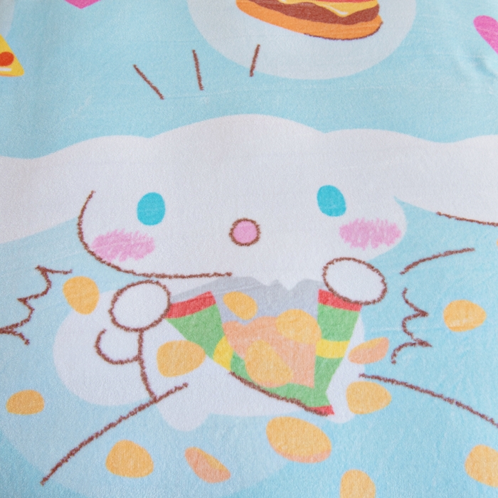 91家纺网 家纺一手货源 找家纺 吉咪兔家纺 2025新款大版三丽鸥库洛米美乐蒂牛奶绒幼儿园被子三件套保暖被褥六件套 汉堡玉桂狗