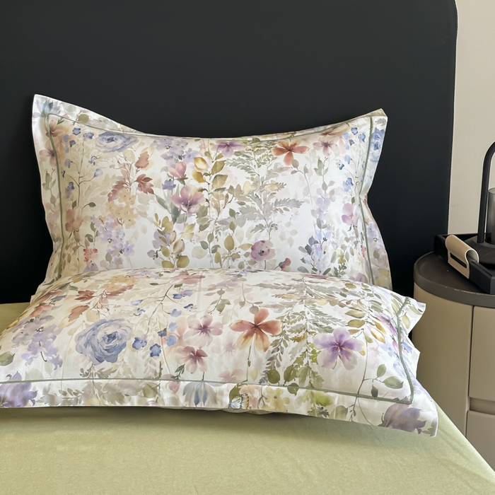 91家纺网 家纺一手货源 找家纺 （总）大柏树 2025新款亲肤舒适全棉纯棉磨毛四件套单枕套 枕套单件