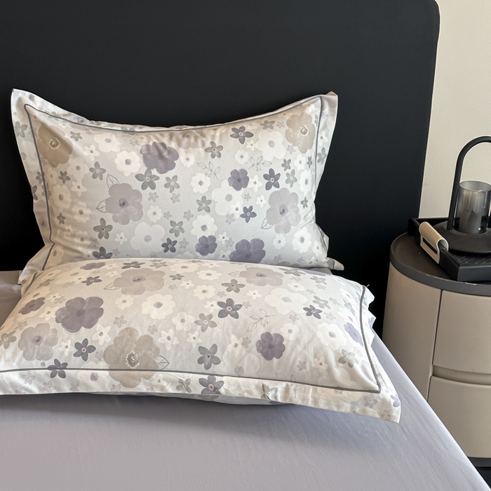 91家纺网 家纺一手货源 找家纺 （总）大柏树 2025新款亲肤舒适全棉纯棉磨毛四件套单枕套 枕套单件