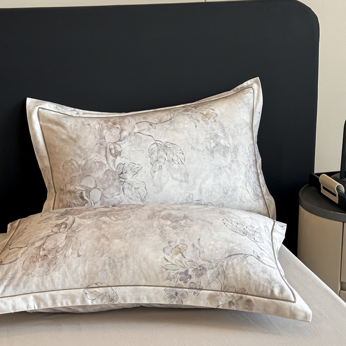 91家纺网 家纺一手货源 找家纺 （总）大柏树 2025新款亲肤舒适全棉纯棉磨毛四件套单枕套 枕套单件