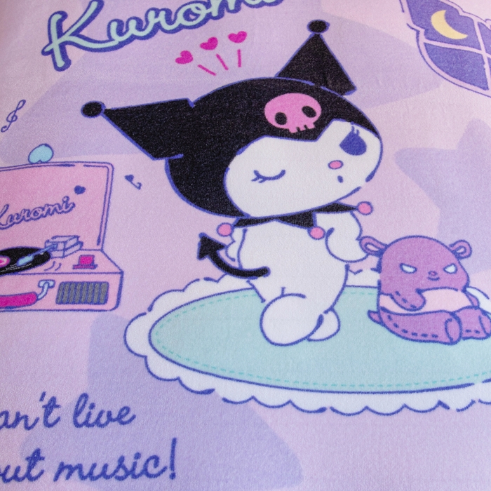 91家纺网 家纺一手货源 找家纺 吉咪兔家纺 2025新款大版三丽鸥库洛米美乐蒂牛奶绒幼儿园被子三件套保暖被褥六件套 梳妆库洛米