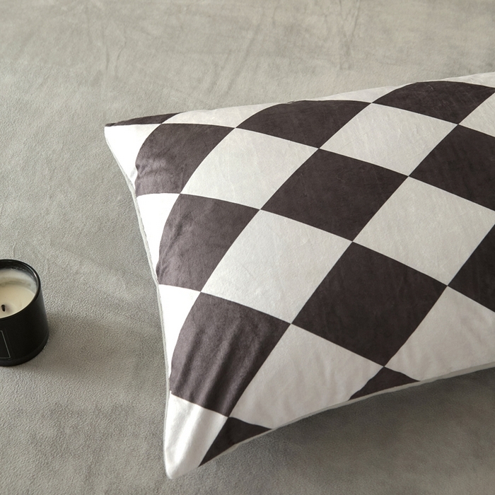 91家纺网 家纺一手货源 找家纺 ONE TWO ONE 121 2025秋冬新款牛奶绒德芙绒宝宝绒婴儿绒短毛绒四件套床单被套-几禾归集 几禾归集-白