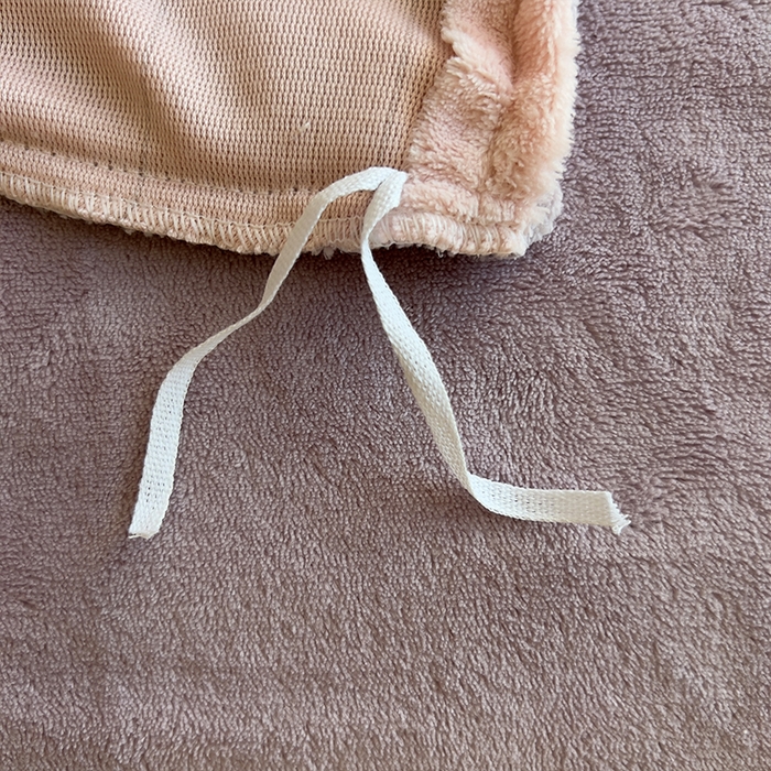 91家纺网 家纺一手货源 找家纺 原素 2025秋冬加厚双拼纯色牛奶绒四件套 牛奶绒-浅粉香芋紫