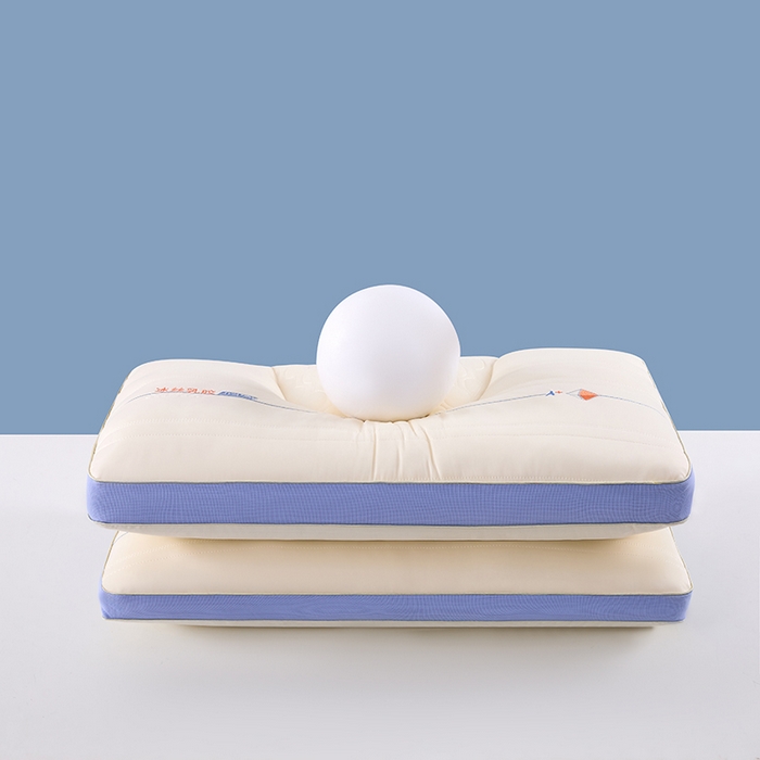 91家纺网 家纺一手货源 找家纺 （总）浩宇家纺 2025新款凉感丝冰丝乳胶枕枕头直播爆款护颈椎助眠枕芯家用舒适款枕皮枕壳批发