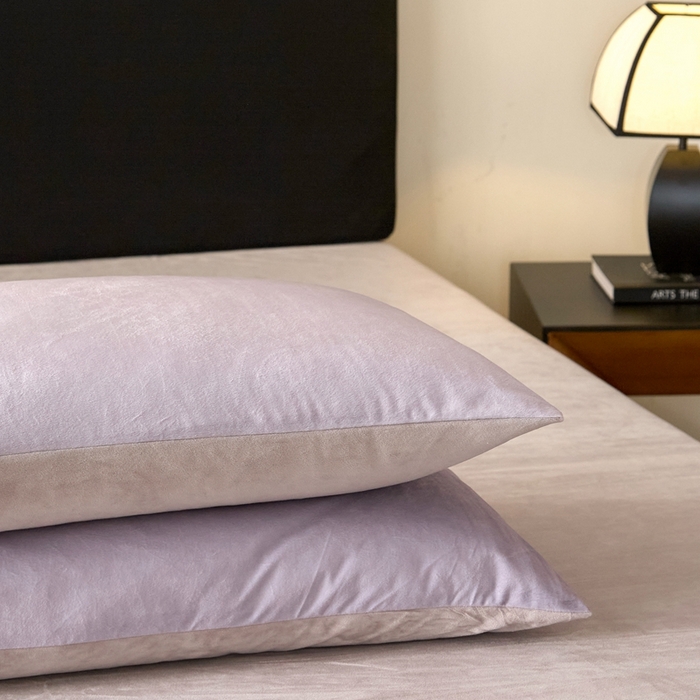 91家纺网 家纺一手货源 找家纺 ONE TWO ONE 121 2025秋冬新款牛奶绒德芙绒宝宝绒婴儿绒短毛绒四件套床单被套-波光莎娜【未来大爆款】【提供买家秀】  会员-10    控价 标准258  加大278 波光莎娜-紫