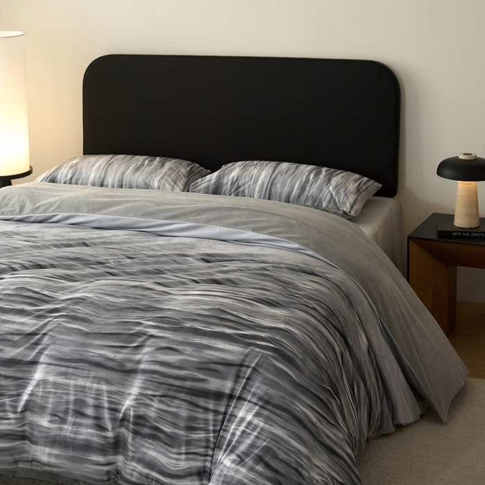 91家纺网 家纺一手货源 找家纺 ONE TWO ONE 121 2025秋冬新款牛奶绒德芙绒宝宝绒婴儿绒短毛绒四件套床单被套-波光莎娜【未来大爆款】【提供买家秀】  会员-10    控价 标准258  加大278 波光莎娜-灰