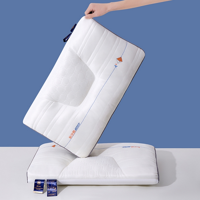 91家纺网 家纺一手货源 找家纺 （总）浩宇家纺 2025新款航空舱乳胶枕枕头直播爆款护颈椎助眠枕芯家用舒适款枕皮枕壳批发