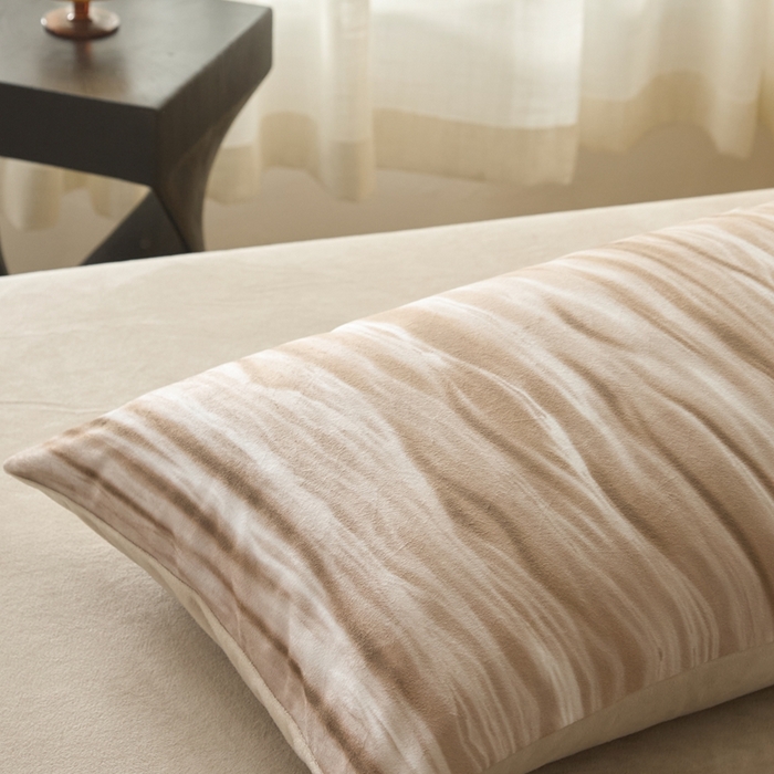 91家纺网 家纺一手货源 找家纺 ONE TWO ONE 121 2025秋冬新款牛奶绒德芙绒宝宝绒婴儿绒短毛绒四件套床单被套-波光莎娜【未来大爆款】【提供买家秀】  会员-10    控价 标准258  加大278 波光莎娜-咖