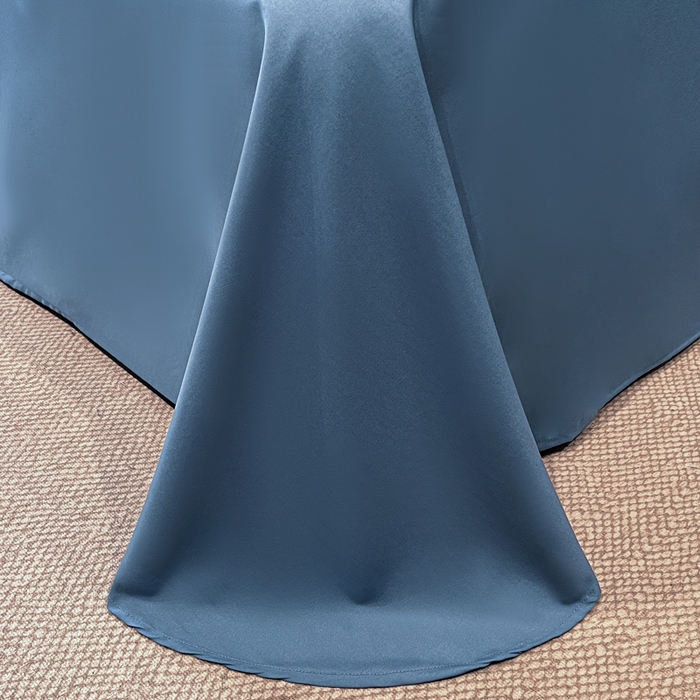 91家纺网 家纺一手货源 找家纺 （总）博纳家纺 2025新款亲肤棉立体绗缝绣花拼角嵌绳四件套-浮光掠影 控价劵后198（严格按控价来）