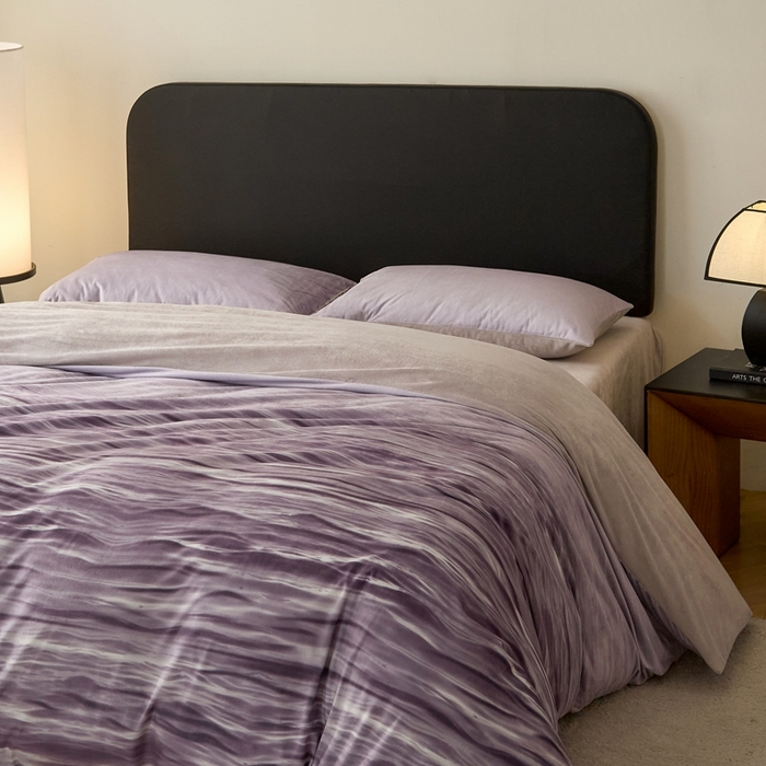 91家纺网 家纺一手货源 找家纺 ONE TWO ONE 121 2025秋冬新款牛奶绒德芙绒宝宝绒婴儿绒短毛绒四件套床单被套-波光莎娜【未来大爆款】【提供买家秀】  会员-10    控价 标准258  加大278 波光莎娜-紫