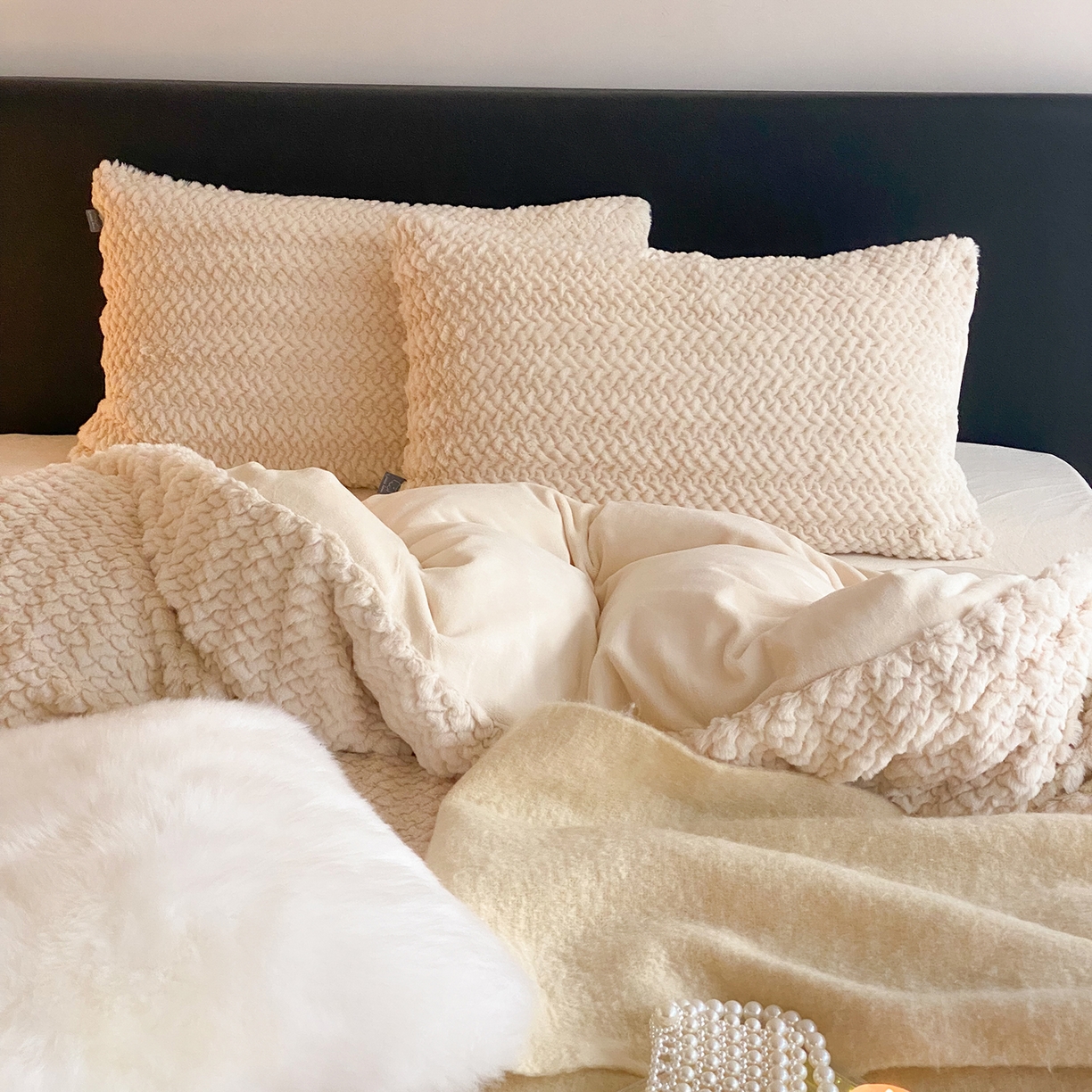 91家纺网 家纺一手货源 找家纺 （总）玉宇阁家居 2025新款进口卷毛狨加厚四件套-托斯卡纳（控价228/305/315/315/315/335（券后控价） 床笠款套件可定制（适用于 10-22cm 高床垫））