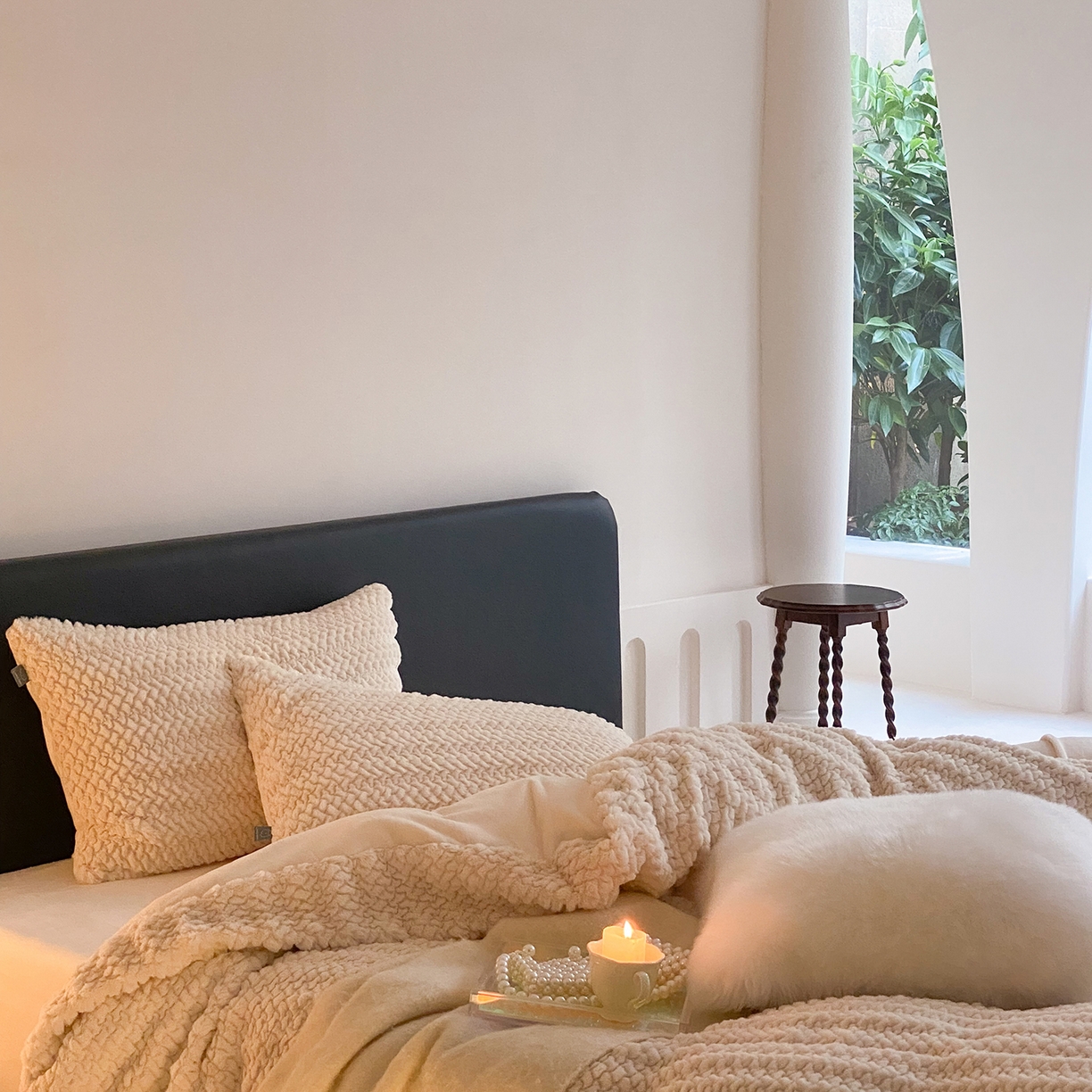 91家纺网 家纺一手货源 找家纺 （总）玉宇阁家居 2025新款进口卷毛狨加厚四件套-托斯卡纳（控价228/305/315/315/315/335（券后控价） 床笠款套件可定制（适用于 10-22cm 高床垫））