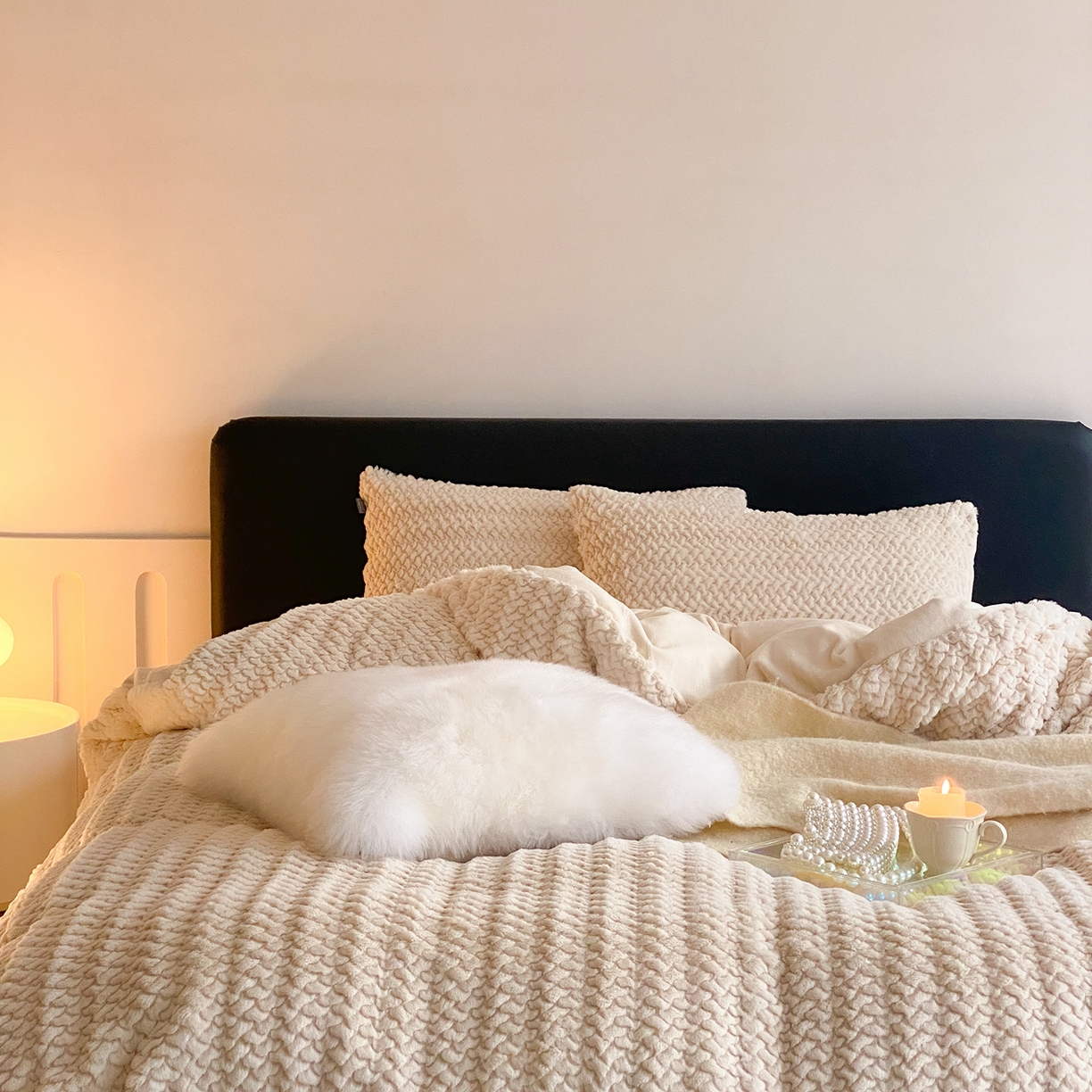 91家纺网 家纺一手货源 找家纺 （总）玉宇阁家居 2025新款进口卷毛狨加厚四件套-托斯卡纳（控价228/305/315/315/315/335（券后控价） 床笠款套件可定制（适用于 10-22cm 高床垫））