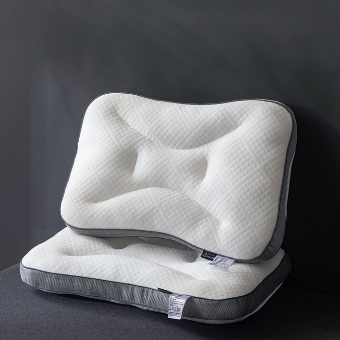 91家纺网 家纺一手货源 找家纺 （总）浩宇家纺 2025新款针织立体SPA枕枕头直播爆款护颈椎助眠枕芯家用舒适款枕皮枕壳批发