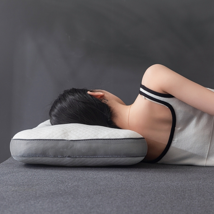 91家纺网 家纺一手货源 找家纺 （总）浩宇家纺 2025新款针织立体SPA枕枕头直播爆款护颈椎助眠枕芯家用舒适款枕皮枕壳批发