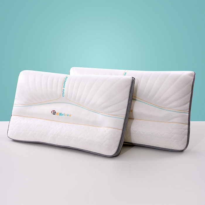 91家纺网 家纺一手货源 找家纺 （总）浩宇家纺 浩宇家纺新款云感舱枕皮  成人家用枕头直播热卖款护颈枕芯定位