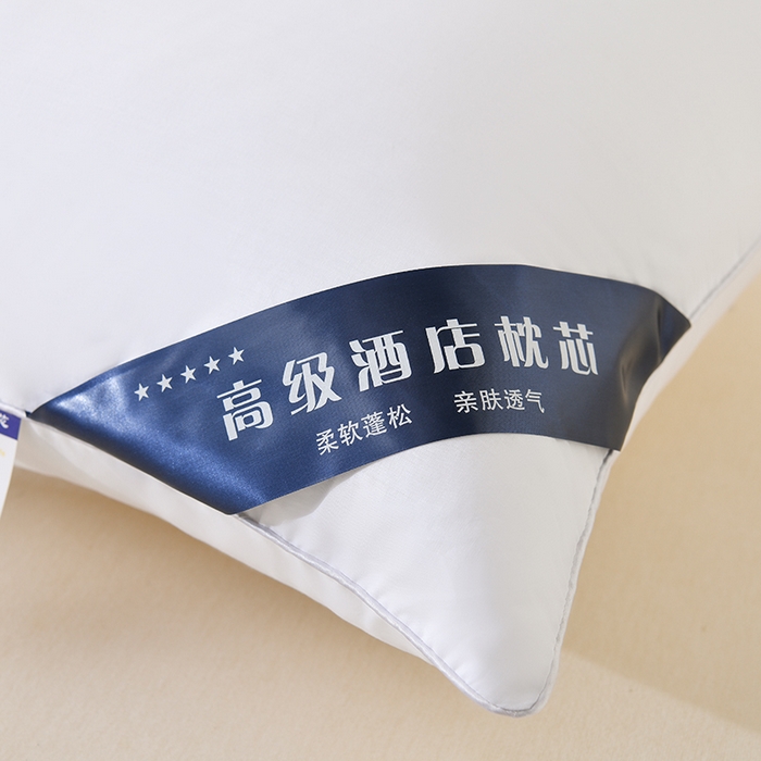 91家纺网 家纺一手货源 找家纺 浩宇家纺 2025新款亲肤全棉护颈枕芯枕头枕芯 全棉枕芯-单边