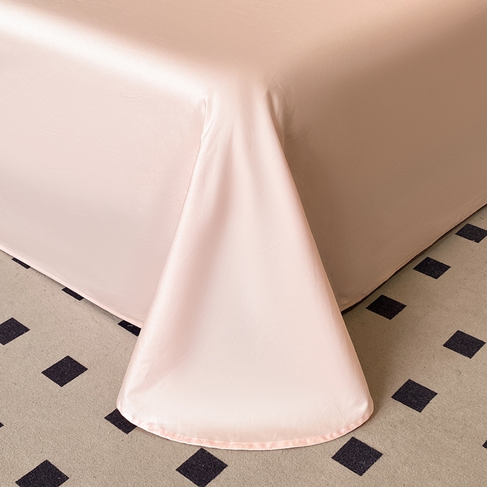 91家纺网 家纺一手货源 找家纺 置顶家纺 2025新款13372全棉拼接刺绣四件套-盛世花悦 盛世花悦-玉粉