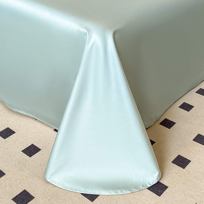 91家纺网 家纺一手货源 找家纺 置顶家纺 2025新款13372全棉拼接刺绣四件套-盛世花悦 盛世花悦-月影蓝