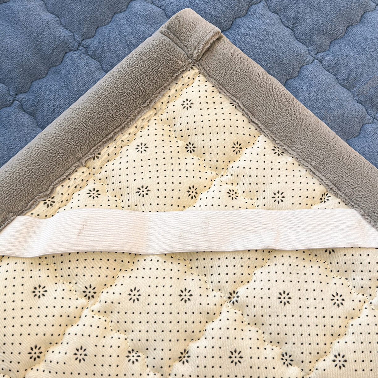 91家纺网 家纺一手货源 找家纺 （总）颜选 2025新款高克重牛奶绒纯色床垫系列