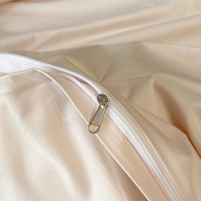 91家纺网 家纺一手货源 找家纺 置顶家纺 2025新款13372全棉刺绣四件套-桃花朵朵开 桃花朵朵开-奶玉色